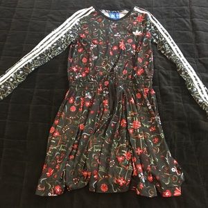 Adidas Floral Dress EUC